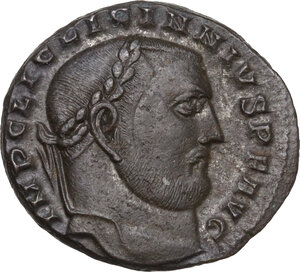 obverse: Licinius I (308-324).. AE Follis, 310-311. Antioch mint