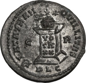 reverse: Constantine I (307-337).. AE Follis, Lugdunum mint, 322-323