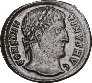 obverse: Constantine I (307-337).. AE Follis, 325-326. Cyzicus mint