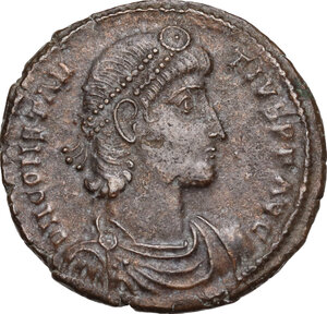 obverse: Constantius II (337-361).. AE Follis, 350-355. Antioch mint