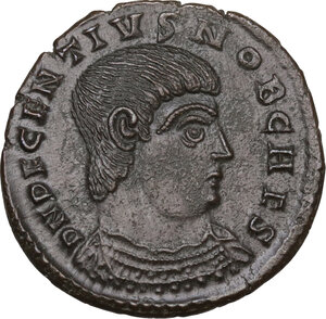 obverse: Decentius (351-353).. AE Follis, Trier mint