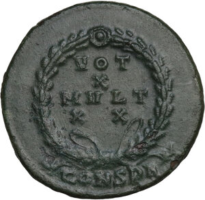 reverse: Julian II (360-363).. AE 19 mm, Constantinople mint