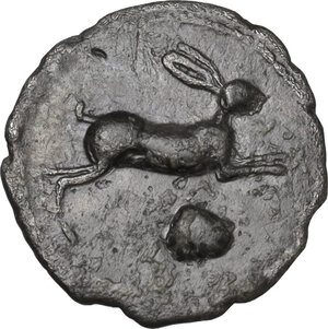 obverse: Messana. AR Litra, 461-396 BC