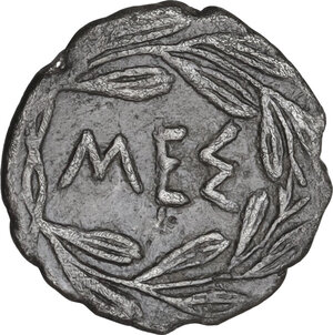 reverse: Messana. AR Litra, 461-396 BC