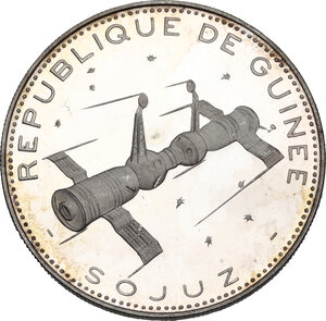 obverse: Guinea. AR 50 Francs 1970. 