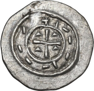 reverse: Hungary.  Koloman (1095-1116).. AR Denar, NM, undated