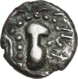 obverse: India.  Post-Gupta (Chaulukya-Paramara). . AR Drachm, c. 950-1050 AD