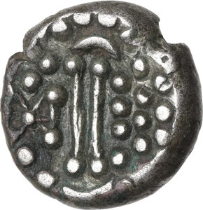 reverse: India.  Post-Gupta (Chaulukya-Paramara). . AR Drachm, c. 950-1050 AD