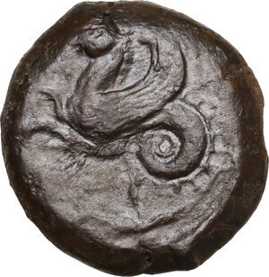 reverse: Syracuse.  Dionysios I to Dionysios II.. AE Litra, c. 375-344 BC