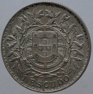 reverse: Portogallo. Escudo 1915. Ag. 