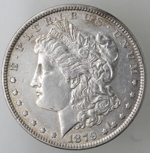 obverse: USA. Dollaro Morgan 1879 Philadelphia. Ag. 