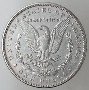 reverse: USA. Dollaro Morgan 1880 S. Ag. 