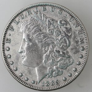 obverse: USA. Dollaro Morgan 1885 Philadelphia. Ag. 