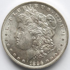 obverse: USA. Dollaro Morgan 1896 Philadelphia. Ag. 