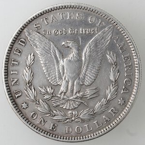 reverse: USA. Dollaro Morgan 1902 Philadelphia. Ag. 