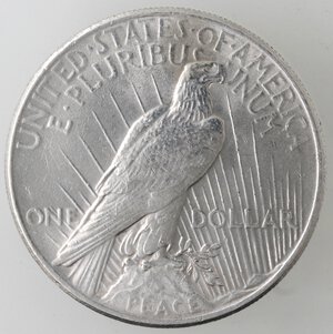 reverse: USA. Dollaro Peace 1925 Philadelphia. Ag. 