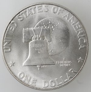 reverse: USA. Dollaro Eisenhower 1976. Ag 400. 