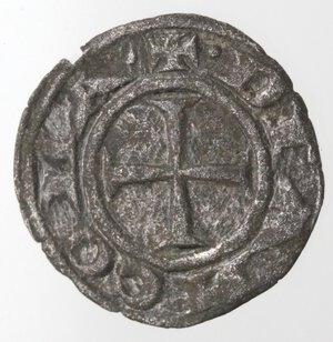 obverse: Ancona. Repubblica, monetazione autonoma. Denaro XII e XIII secolo. Mi. 