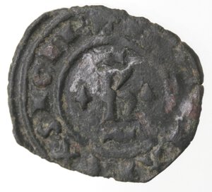 obverse: Brindisi. Carlo I d’Angiò. 1266-1285. Denaro. MI. 