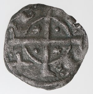 reverse: Messina o Palermo. Federico II. 1197-1250. Denaro. Mi. 