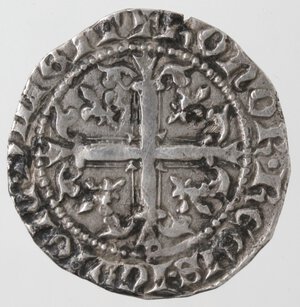 reverse: Napoli. Roberto d Angiò. 1309-1343. Gigliato. Ag. 