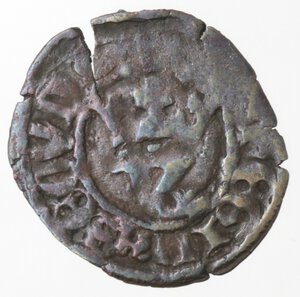 obverse: Napoli. Giovanna II d Angiò-Durazzo. 1414-1435. Denaro con Y. Mi. 