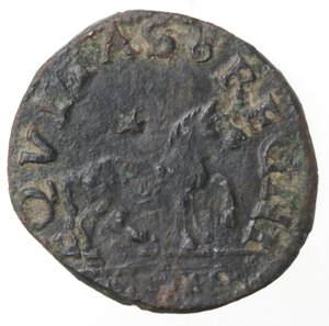 reverse: Napoli. Ferdinando I d Aragona. 1458-1494. Cavallo con sigla L in esergo. Ae. 