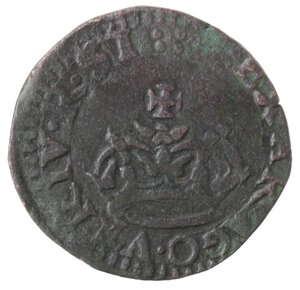 reverse: Napoli. Carlo V. 1516-1554. Due Cavalli con corona. Segno di zecca sotto la testa. Ae. 