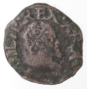 obverse: Napoli. Filippo II. 1556-1598. Cavallo. Ae. 
