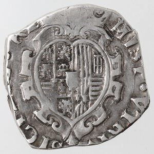 reverse: Napoli. Filippo IV. 1621-1665. Tarì 1622?. Ag. 