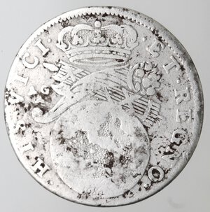 reverse: Napoli. Carlo II. 1674-1700. Tarì 1684. Ag. 