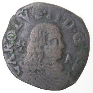 obverse: Napoli. Carlo II. 1674-1700. Grano. Sigla A. Ae. 