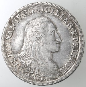 obverse: Napoli. Ferdinando IV. 1759-1799. Piastra 1787. Ag. 