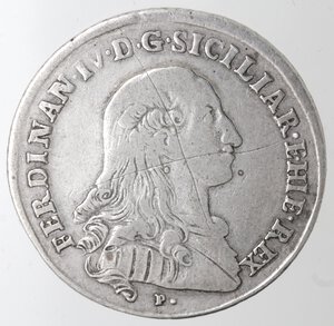 obverse: Napoli. Ferdinando IV. 1759-1799. Mezza piastra 1788. Ag. 