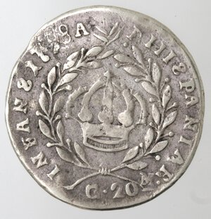 reverse: Napoli. Ferdinando IV. 1759-1799. Tari  1798. S Speculari. Ag.