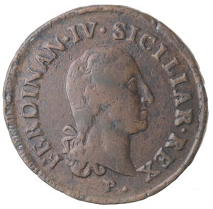 obverse: Napoli. Ferdinando IV. 1759-1799. 10 Tornesi 1798. Ae. 