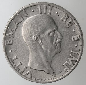 obverse: Vittorio Emanuele III. 1900-1943. 50 Centesimi Impero 1936 Anno XIV. Ac. 