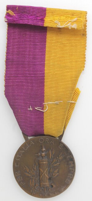 obverse: Medaglie. Vittorio Emanuele III. 1900-1943. Medaglia 1922 per la marcia su Roma. Ae. 