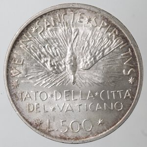 reverse: Vaticano. Roma. Sede vacante 1978. 500 lire. Ag.