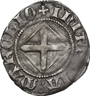 reverse: Amedeo VIII Duca (1416-1440). Quarto di Grosso II tipo, Chambery