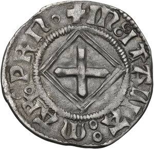 reverse: Amedeo VIII Duca (1416-1440). Quarto di grosso II tipo (savoiardo), Torino