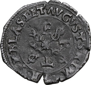 reverse: Carlo II (1504-1553).. Quarto XIV tipo, zecca ignota