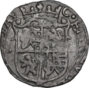 obverse: Carlo Emanuele I (1580-1630). Soldo (4 denari) II tipo 1584, Bourg