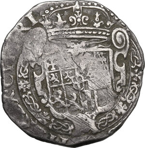obverse: Vittorio Amedeo I (1630-1637). 5 soldi III tipo, Torino o Vercelli