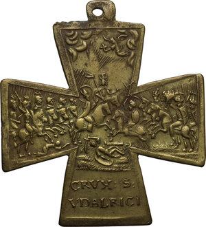 obverse: Croce talismano di San Ulderico. Germania, XVIII sec
