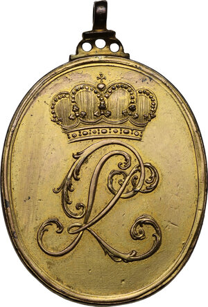 obverse: Medaglia ovale 1787