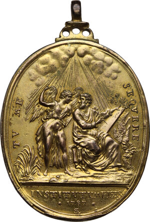 reverse: Medaglia ovale 1787