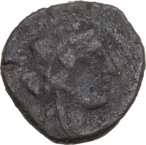obverse: Central Italy, uncertain mint.  Capua or Minturnae(?) . AE 19.5 mm. Late 90s-early 80s BC