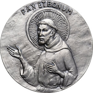 obverse: Medaglia per la Basilica di San Francesco ad Assisi, seconda metà el XX sec