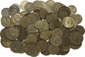 obverse: France. Lot of one hundred and ten (110) coins to be sorted